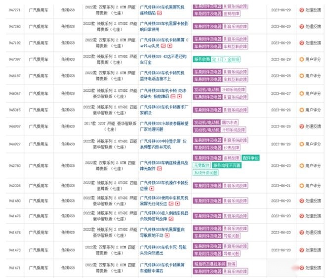 广汽传祺GS8车机问题“发酵”至高点，维权后系统功能反被阉割