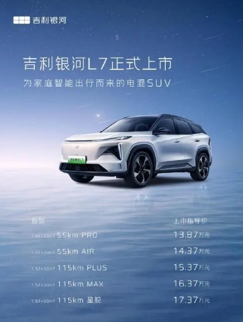 国产新能源之间的正面较量，宋PLUS和吉利银河谁更安全？