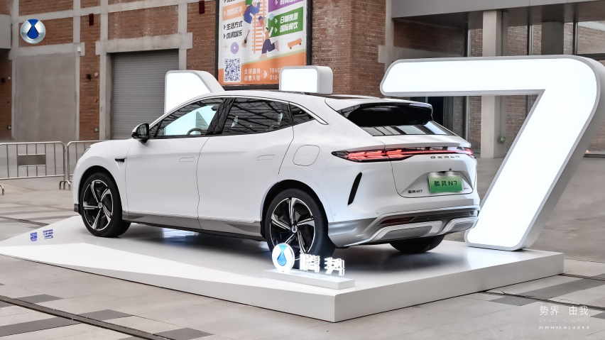 腾势N7猎跑SUV  7月3日晚正式上市 售价30.18万起