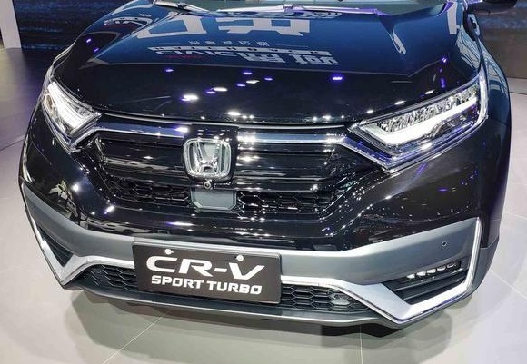 2021款本田CR-V亮相成都车展，外观更时尚