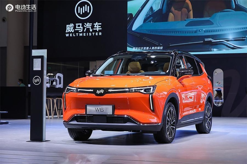 2021成都车展：威马携“威马冠军”/OTA 2.0威马W6亮相