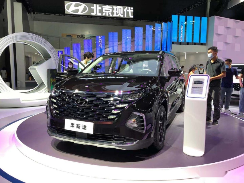【成都车展】又一国产中大型MPV 赛那竞争对手 现代库斯途实拍解析