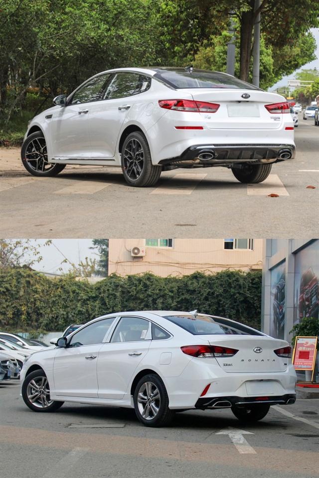 不到20万的长轴中型车，起亚K5对比现代索纳塔