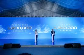 昂首越步 别克昂科威家族第180万、君越第130万整车下线​