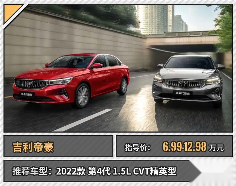 8万买家用车，省油耐用，推荐这几款自主轿车！