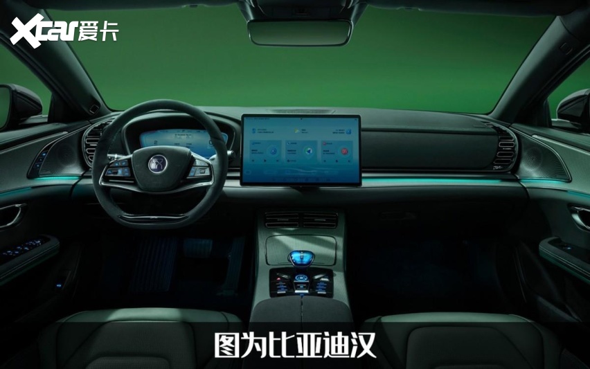 宋L的内饰长啥样？测试车内部曝光，会是量产后的样子吗？