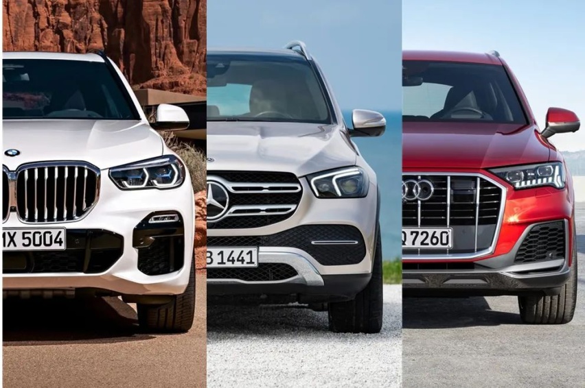 BBA中大型SUV到齐！X5、GLE、Q7谁更受欢迎？
