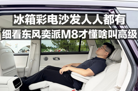 冰箱彩电沙发人人有！但细看东风奕派M8才懂啥叫高级！