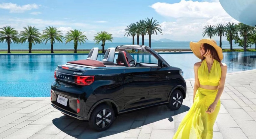 中国首款敞篷车！ 五菱宏光MINIEV敞篷版将于9月21日上市