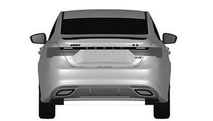 吉利2021款缤瑞1.0T车型专利图曝光，最大功率98KW