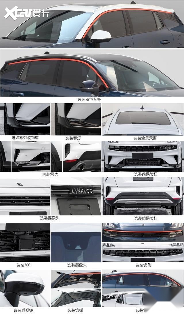 定位小型SUV,搭载1.5T+插混,领克06申报信息曝光