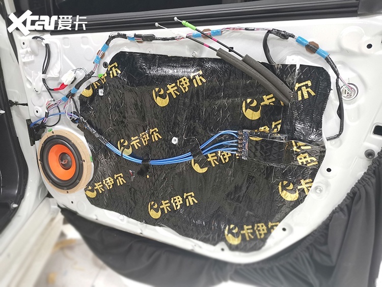 沈阳兴康达丰田卡罗拉音响改装好莱坞，3小时开启好声音