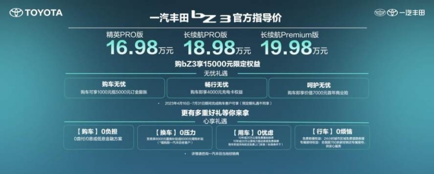 一丰bZ3诞生记：不要错过电动普及新时代