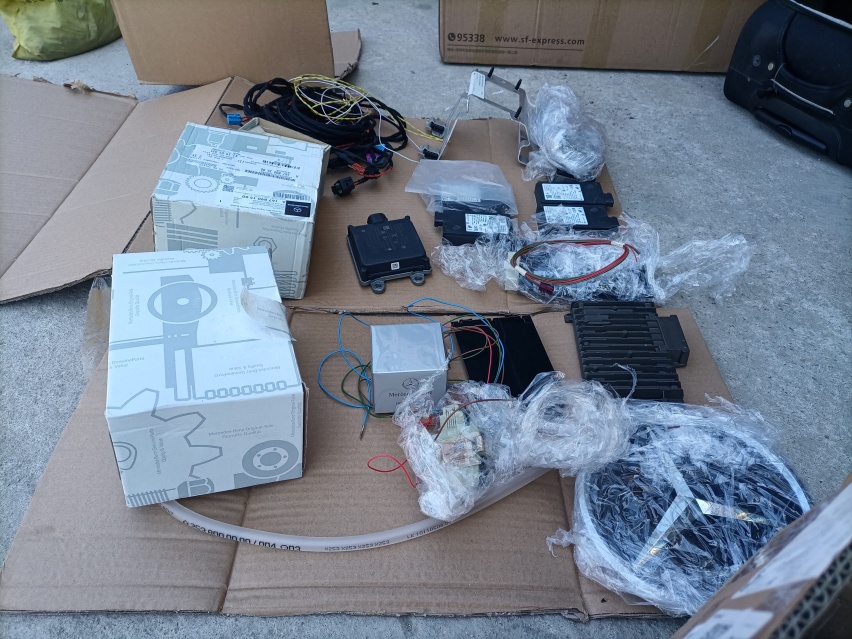 20款奔驰E300升级抬头显示HUD 智能辅助驾驶23P施工案例分享