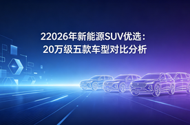 2026年新能源SUV优选：20万级五款车型对比分析