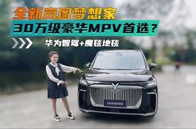 30万级MPV最优选？全新岚图梦想家智享再升级