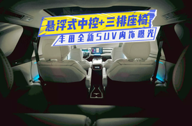 或替代汉兰达？丰田全新SUV内饰曝光