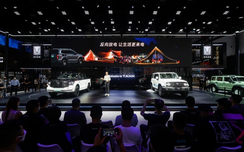 2022成都车展：坦克300 HEV/500 PHEV！