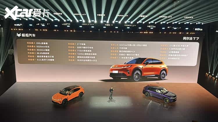 极狐阿尔法T7正式开启预售13.78万元起