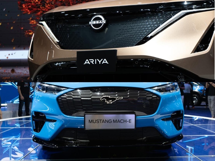 福特Mustang Mach-E vs 日产Ariya