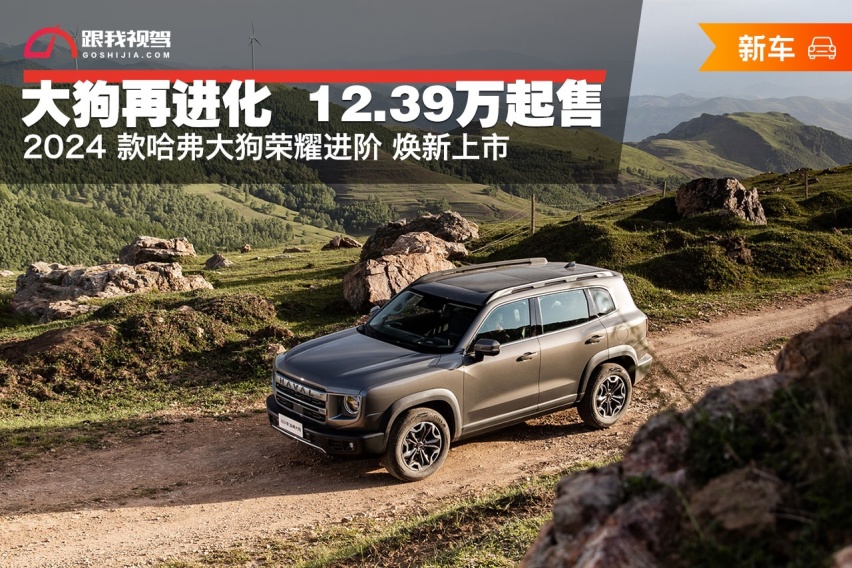 大狗再进化，12.39万起售 2024 款哈弗大狗荣耀进阶 焕新上市