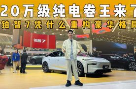 20万买D级豪华？铂智7的越级实力太能打