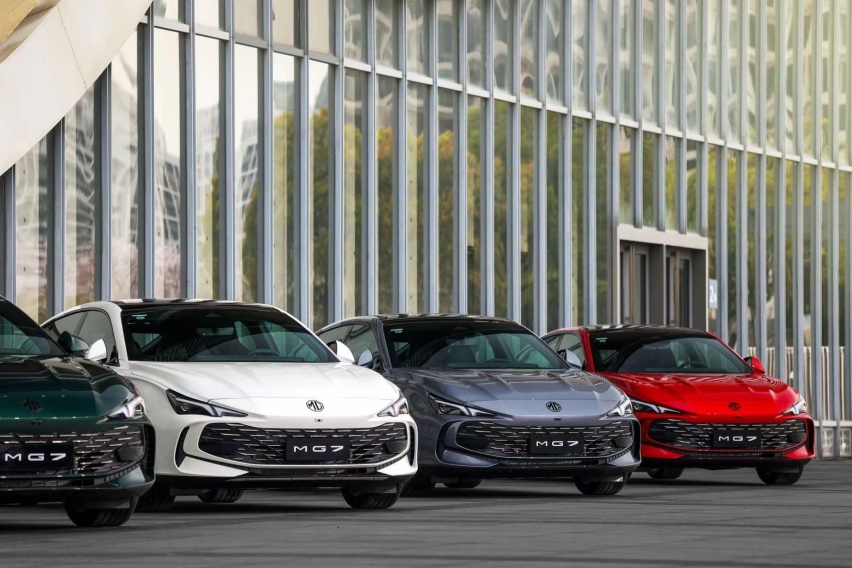 兼顾优雅高级与速度激情!MG7上市即交付,售价11.98万元