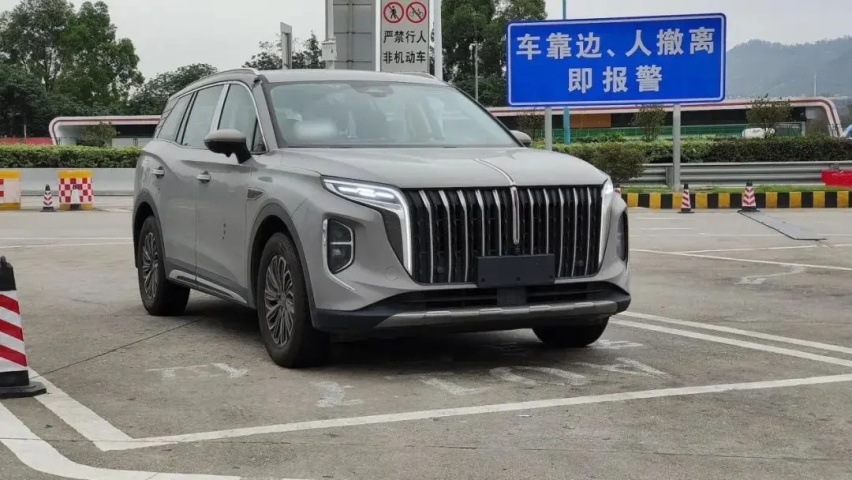 【e汽车】红旗全新SUV——HS6谍照曝光