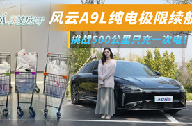 胖东来错峰大采购，风云A9L纯电500公里，挑战“中途只充一次电”