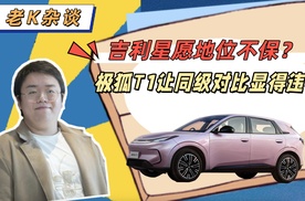 吉利星愿地位不保？极狐T1让同级对比显得违和
