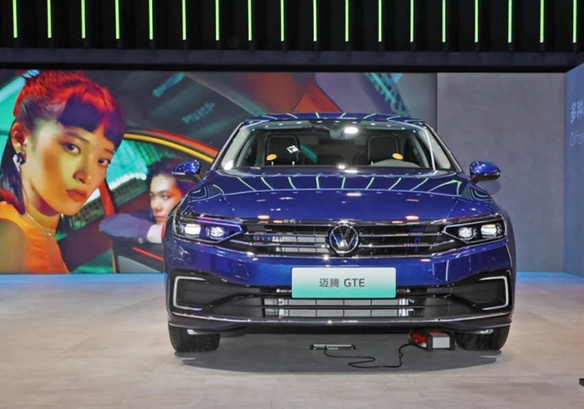 2022款迈腾GTE，油耗更低，真正的“绿牌”车