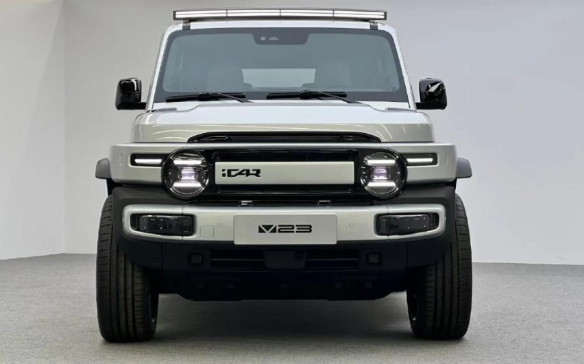 奇瑞iCAR V23发布，接近角/离去角大于40度，越野不输坦克300