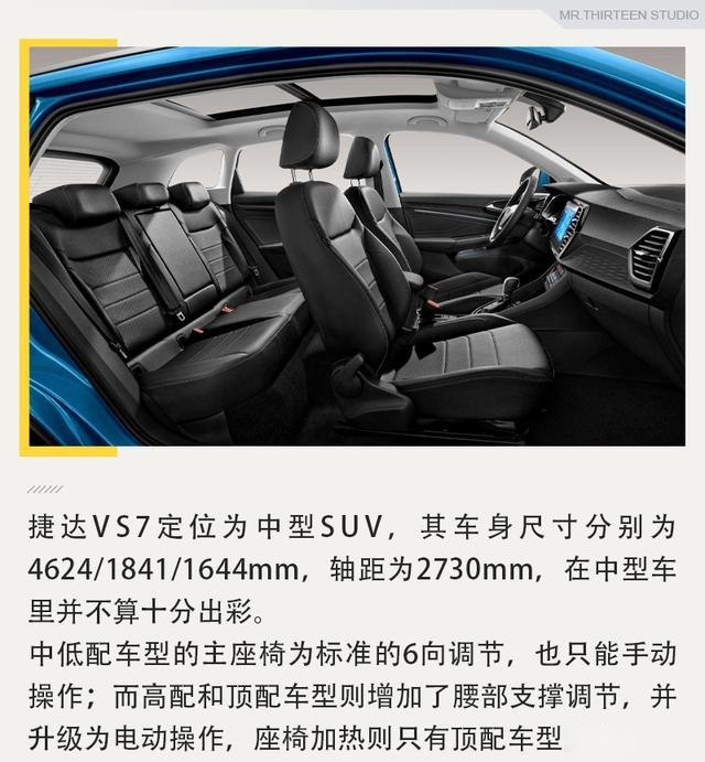 推出中型SUV是对错？静态解析捷达VS7