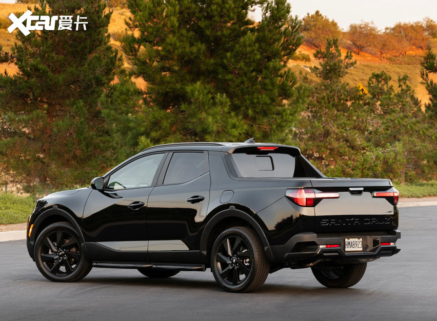 现代发布新款皮卡车型——santa cruz,与途胜同平台