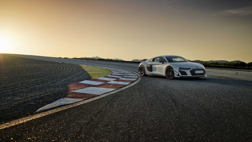 奥迪R8 V10 GT RWD官图发布 V10发动机的绝唱