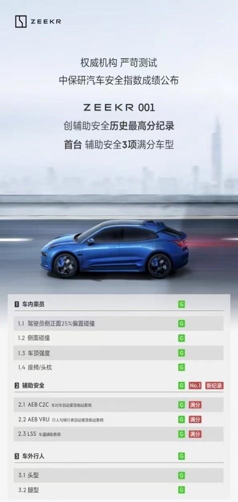 极氪001安全是基础底线，不是宣传的噱头和吹嘘的卖点