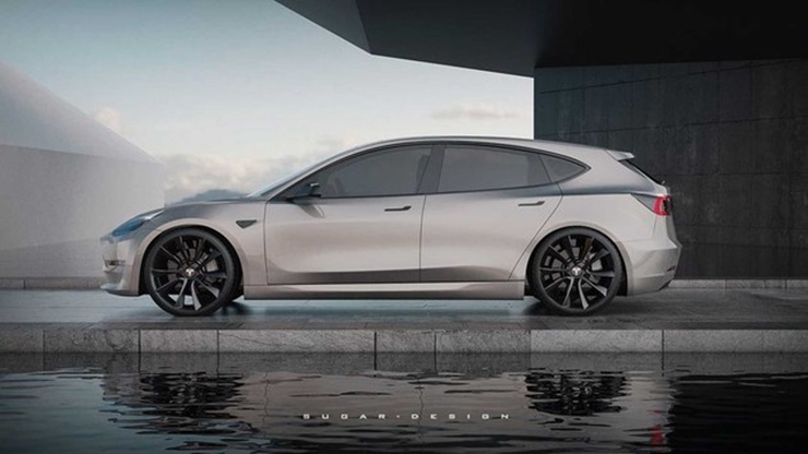 特斯拉Model 3旅行版效果图曝光 网友呼声还是很高
