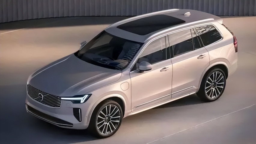 新沃尔沃XC90实车曝光,造型升级,配2.0T插混,综合续航800km