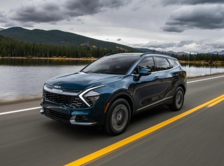 高颜值紧凑型SUV，起亚第五代Sportage狮铂拓界新车外观图公布