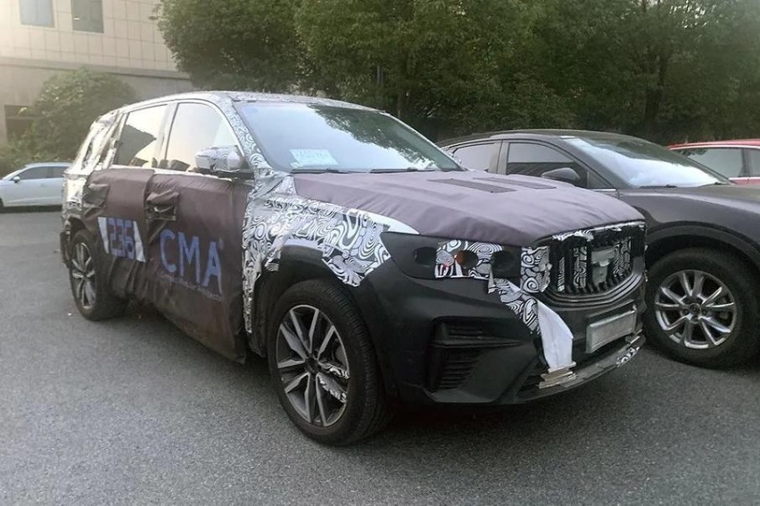 基于CMA架构 吉利全新SUV再曝光