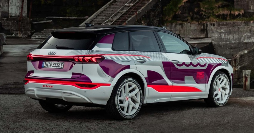 灯厂出品确实好看，奥迪Q6 e-tron原型车亮相，最大续航600km