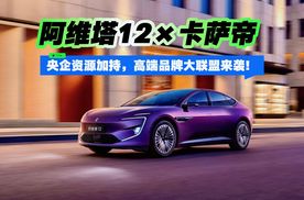 阿维塔12×卡萨帝 央企资源加持，高端品牌大联盟来袭！