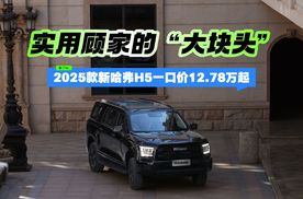 25款新哈弗H5一口价12.78万起  实用顾家的“大块头”