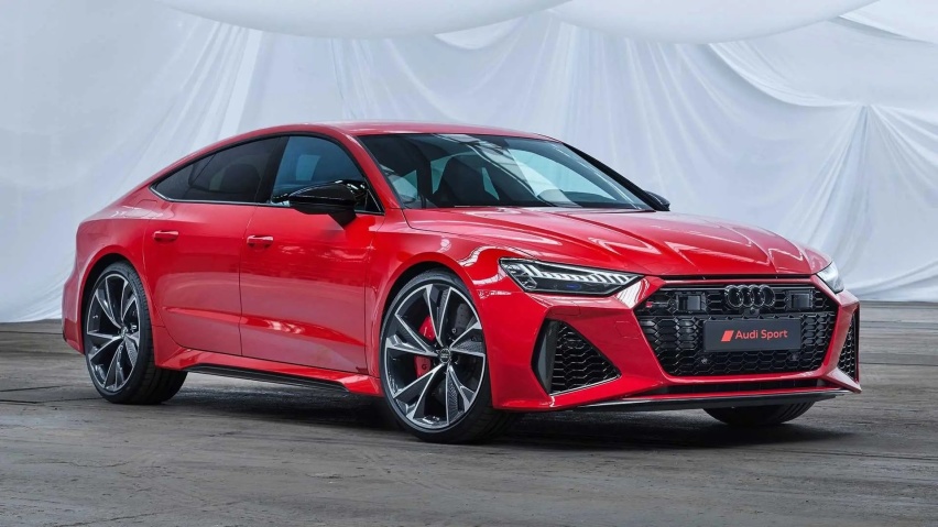 真正“西装暴徒”！奥迪RS 7独家版车型：4.0T V8 600匹马力