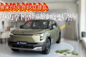 纳米06火到4S店排队！7.99万拿下智能座舱和百变后备厢？！