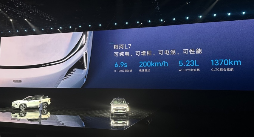 吉利银河正式发布，年内将交付L7/L6两款车型