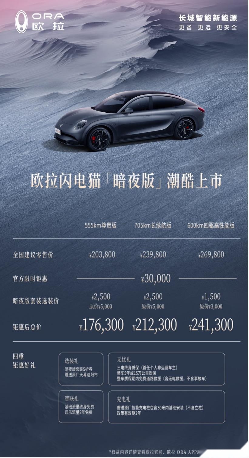 闪电猫性能比照Model3，外形近似帕梅，价格跟小鹏拼一下