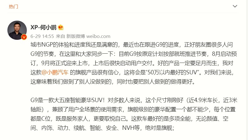 上半年盘点：小鹏汽车销量领跑的背后故事