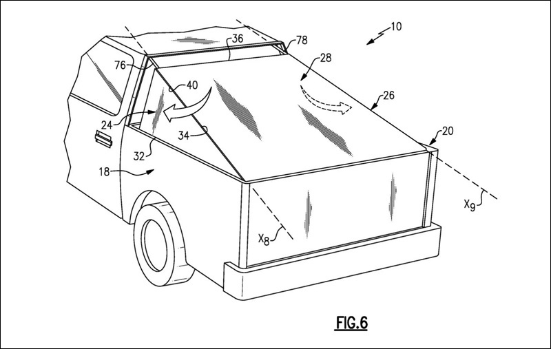 溜背造型的福特F-150你见过没？ 福特新专利曝光