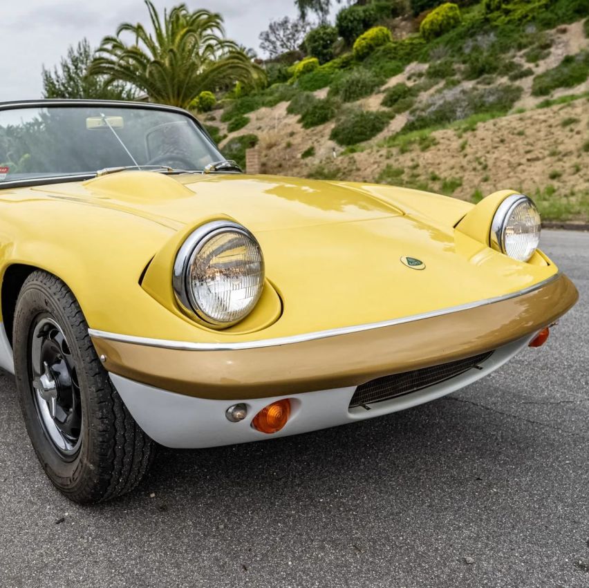 1972年的莲花 Elan Roadster今日在英国拍卖